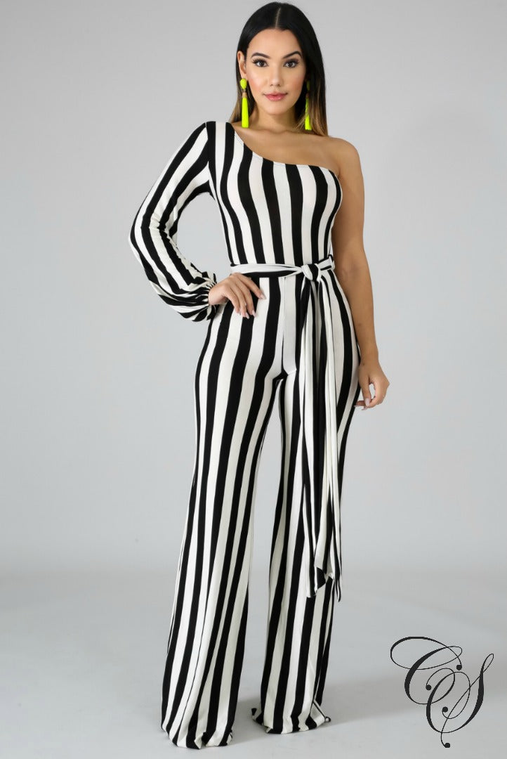 Fiona Nautical Stripe Jumpsuit, Jumpsuit - Designs By Cece Symoné