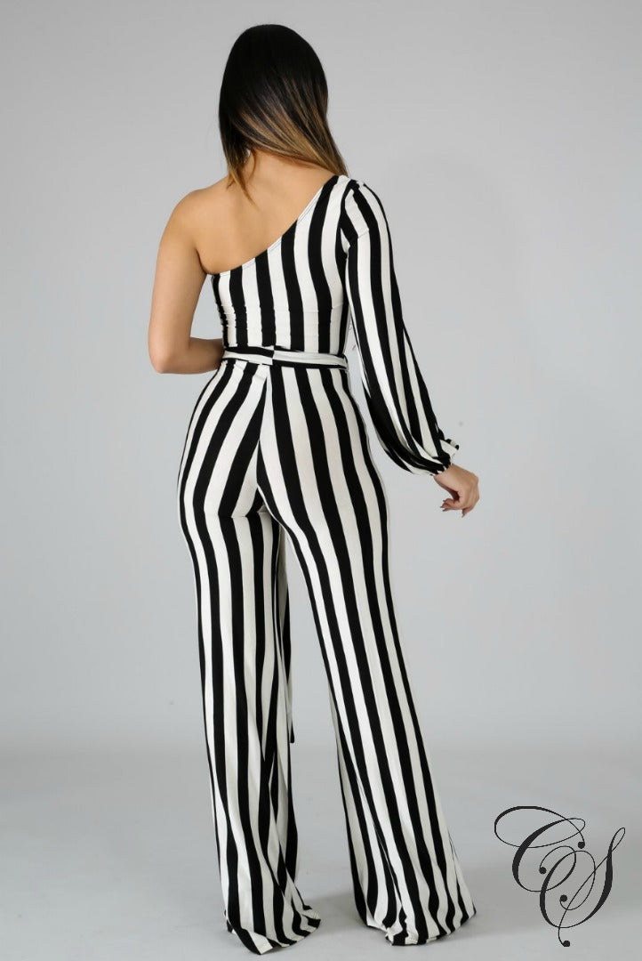Fiona Nautical Stripe Jumpsuit, Jumpsuit - Designs By Cece Symoné