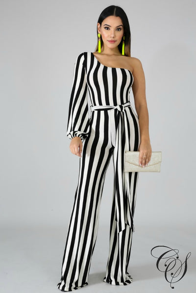 Fiona Nautical Stripe Jumpsuit, Jumpsuit - Designs By Cece Symoné