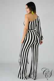 Fiona Nautical Stripe Jumpsuit, Jumpsuit - Designs By Cece Symoné