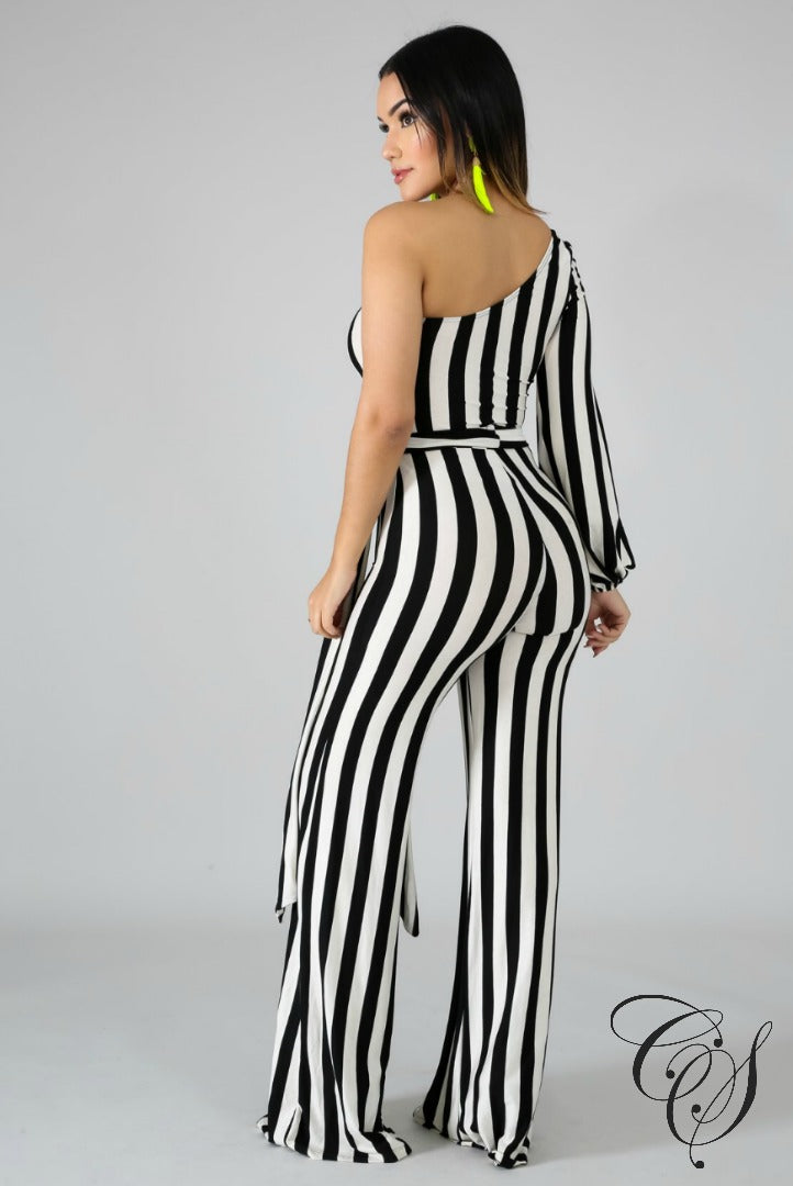 Fiona Nautical Stripe Jumpsuit, Jumpsuit - Designs By Cece Symoné