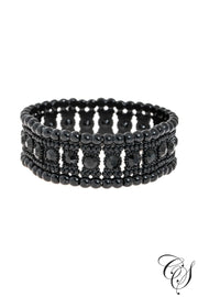 Flexible Metallic Stud Band Bracelet, Bracelet - Designs By Cece Symoné
