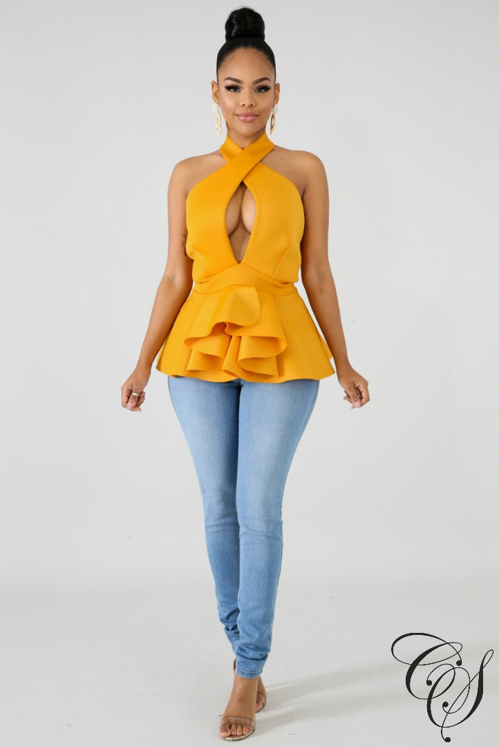 Frenchie Flare Top, Top - Designs By Cece Symoné