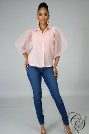 Gabriela Sheer Right Through You Top, Top - Designs By Cece Symoné