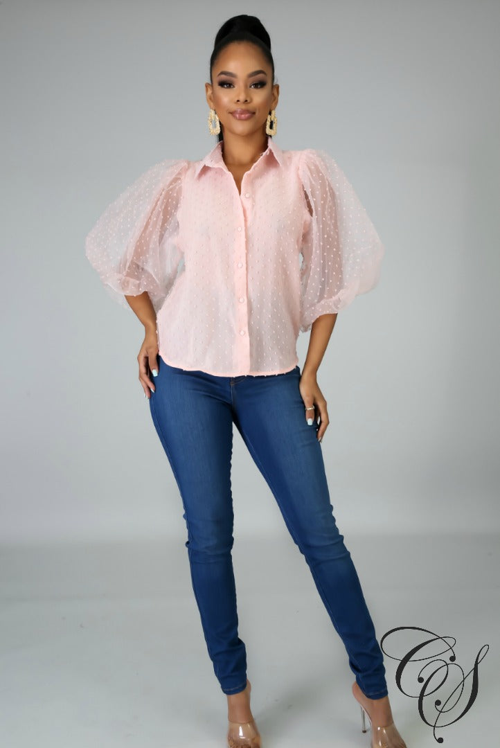 Gabriela Sheer Right Through You Top, Top - Designs By Cece Symoné