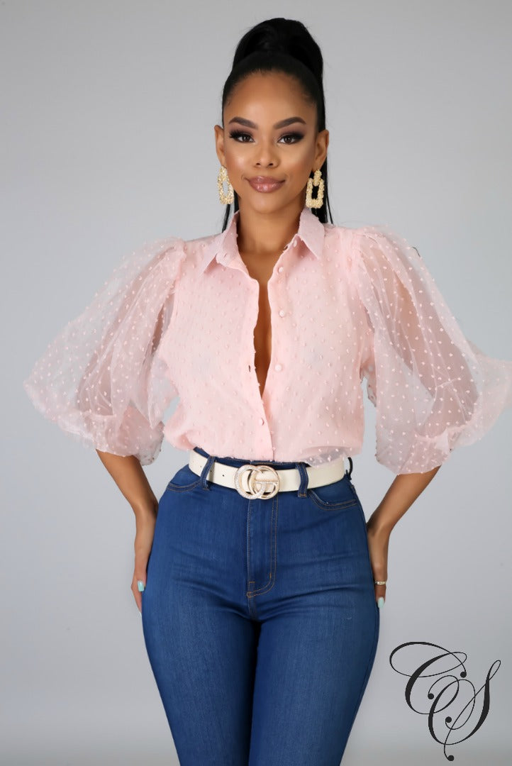 Gabriela Sheer Right Through You Top, Top - Designs By Cece Symoné