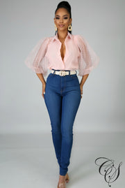 Gabriela Sheer Right Through You Top, Top - Designs By Cece Symoné