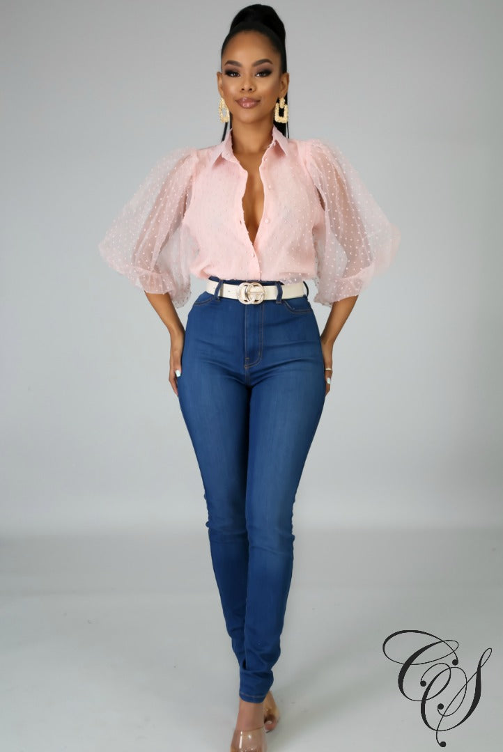Gabriela Sheer Right Through You Top, Top - Designs By Cece Symoné