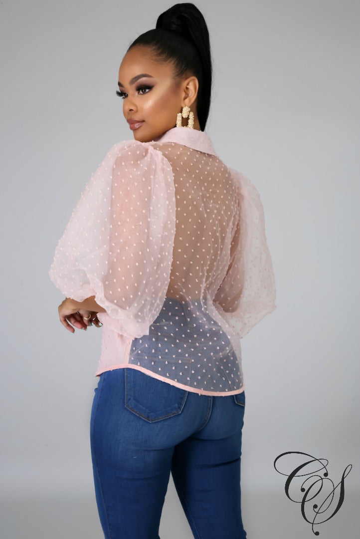 Gabriela Sheer Right Through You Top, Top - Designs By Cece Symoné