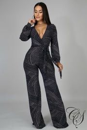 Gia Glitter Glitz Jumpsuit, Jumpsuit - Designs By Cece Symoné