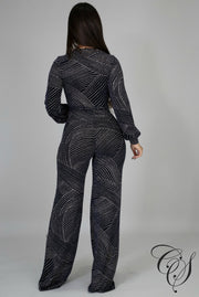 Gia Glitter Glitz Jumpsuit, Jumpsuit - Designs By Cece Symoné