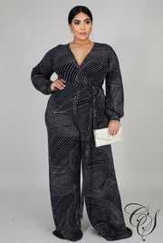 Gia Glitter Glitz Jumpsuit, Jumpsuit - Designs By Cece Symoné