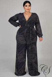 Gia Glitter Glitz Jumpsuit, Jumpsuit - Designs By Cece Symoné