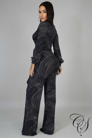 Gia Glitter Glitz Jumpsuit, Jumpsuit - Designs By Cece Symoné