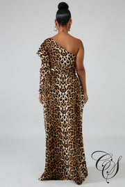 Giselle Cheetah Long Tail Top, Top - Designs By Cece Symoné