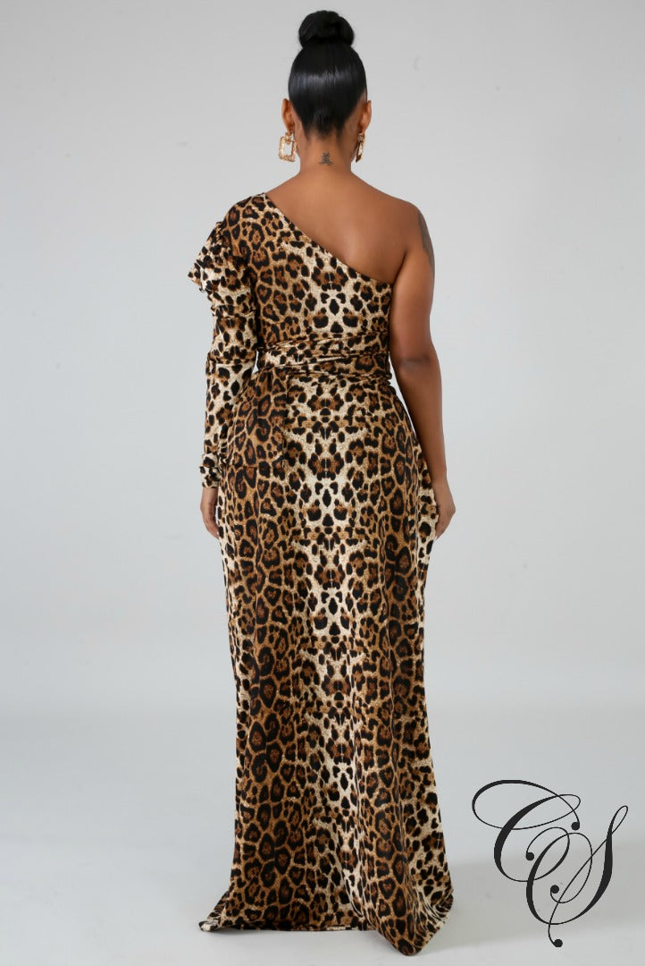 Giselle Cheetah Long Tail Top, Top - Designs By Cece Symoné
