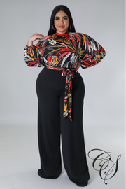 Jaime High Neck Jumpsuit