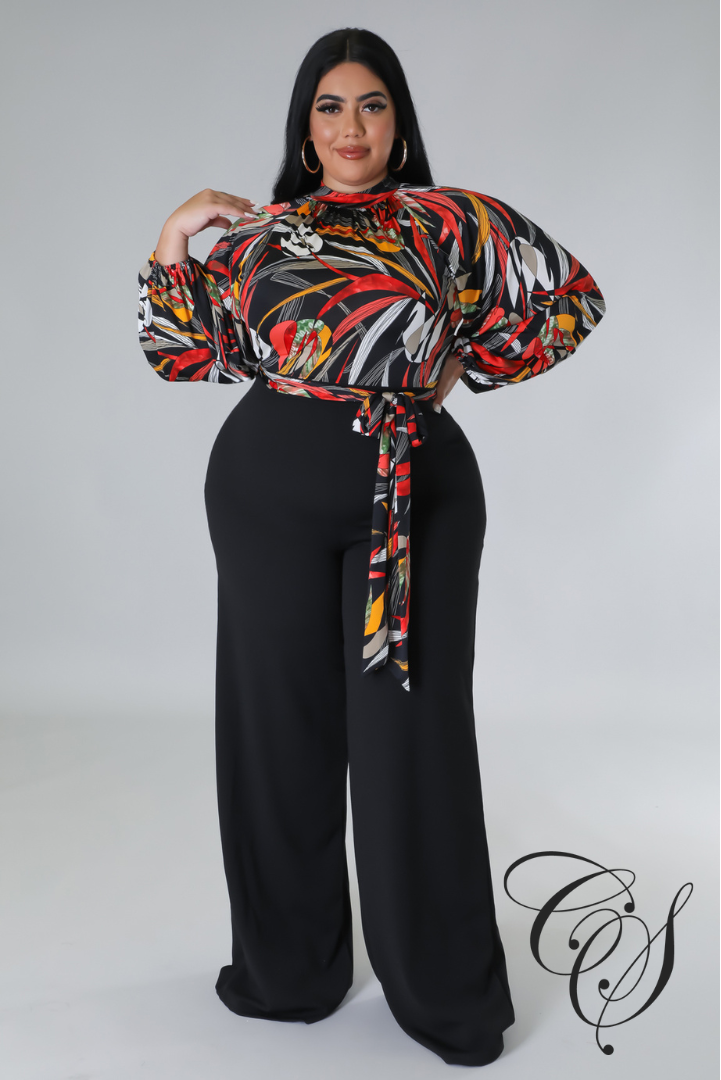 Jaime High Neck Jumpsuit