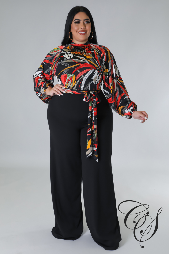Jaime High Neck Jumpsuit