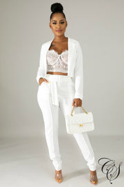 Jana Blazer Pant Set, Set - Designs By Cece Symoné