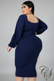 Kaiya Off Shoulder Midi Dress