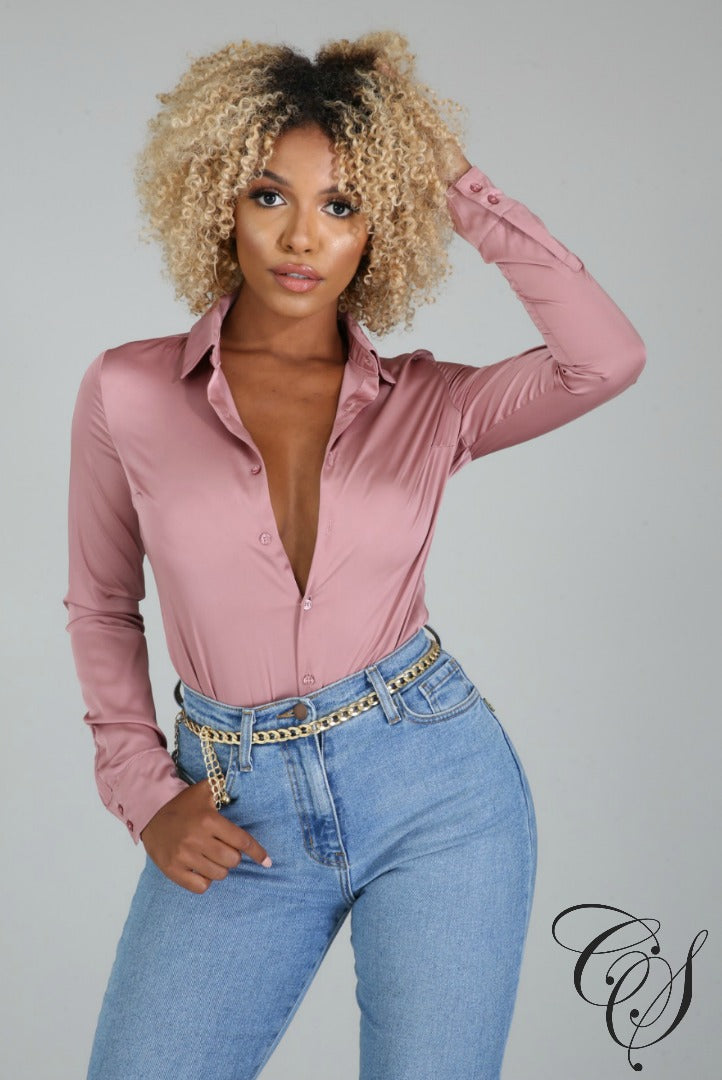 Kari Silky Bodysuit, Bodysuit - Designs By Cece Symoné