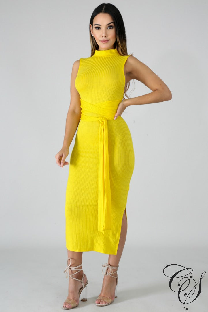 Kennedi Mock Neck Timber Long Dress, Dresses - Designs By Cece Symoné