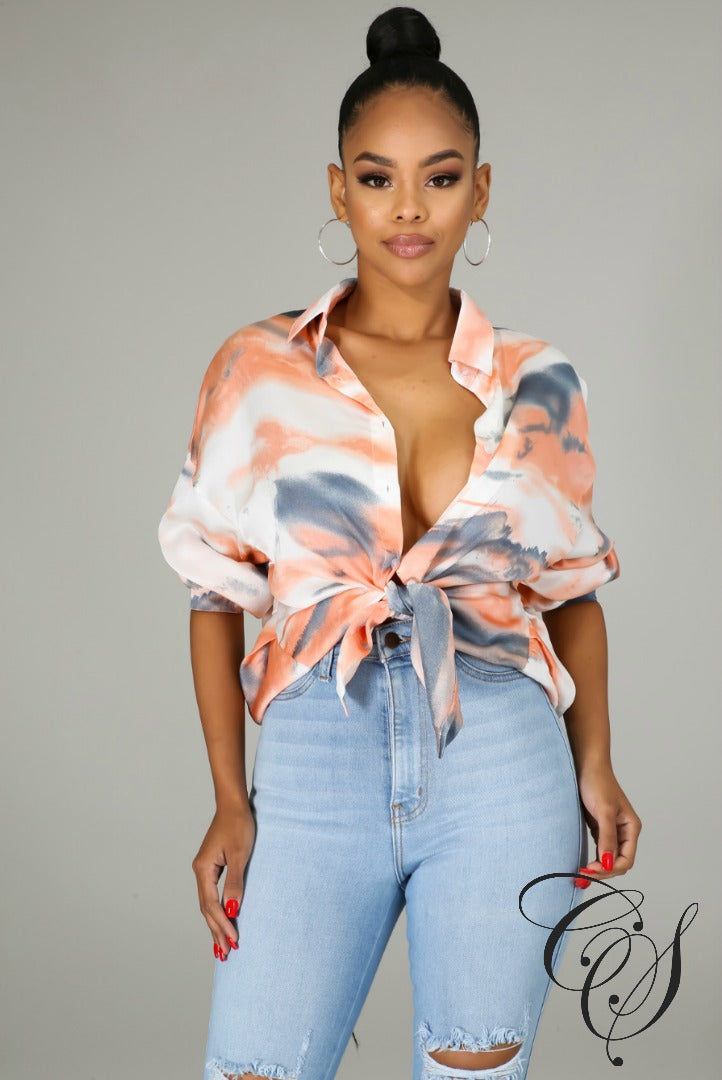 Kenya Infinite Sunset Top