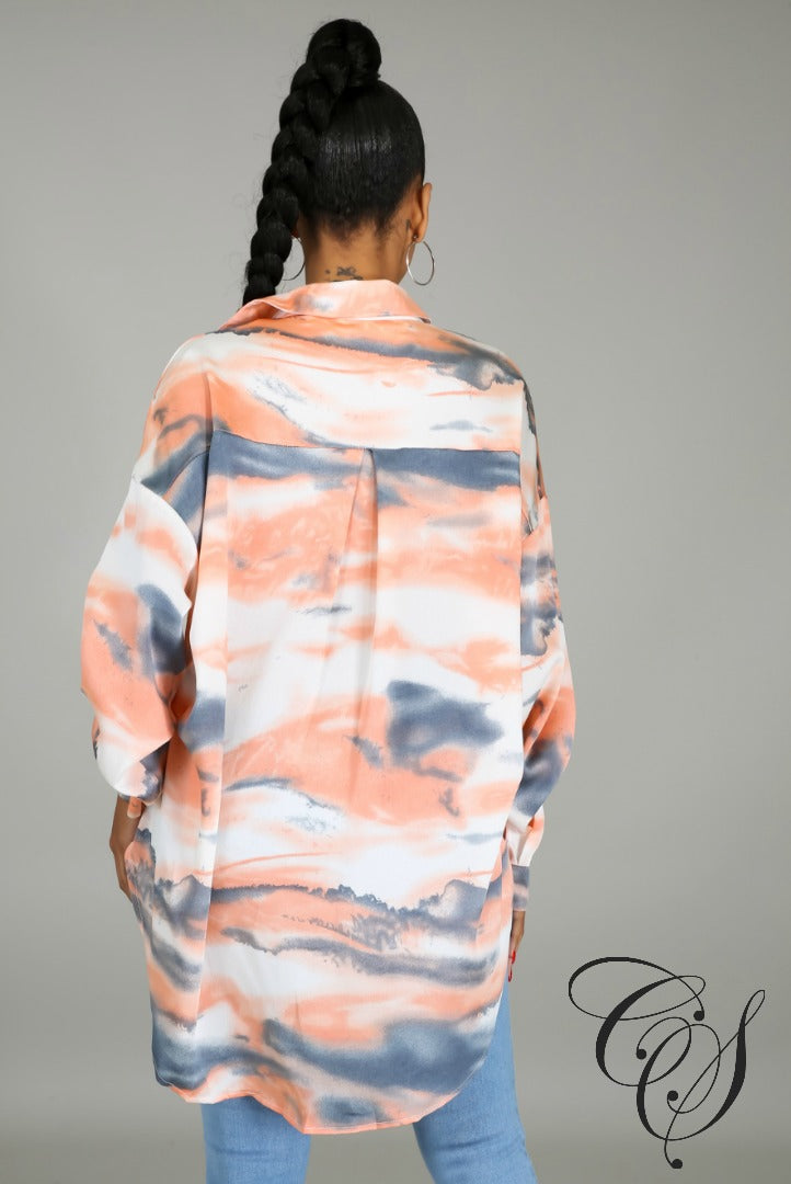 Kenya Infinite Sunset Top