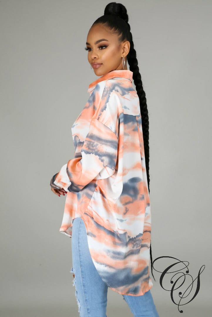 Kenya Infinite Sunset Top