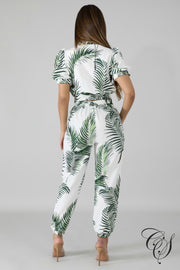 Kenzie Paradise Pant Set, Set - Designs By Cece Symoné
