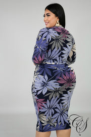 Layla Floral Midi Dress, Dresses - Designs By Cece Symoné