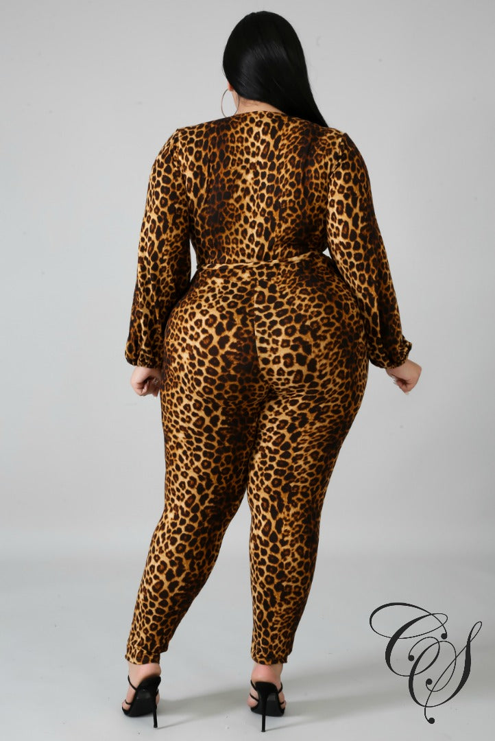 Lennox Leopard Print Jumpsuit, Jumpsuit - Designs By Cece Symoné