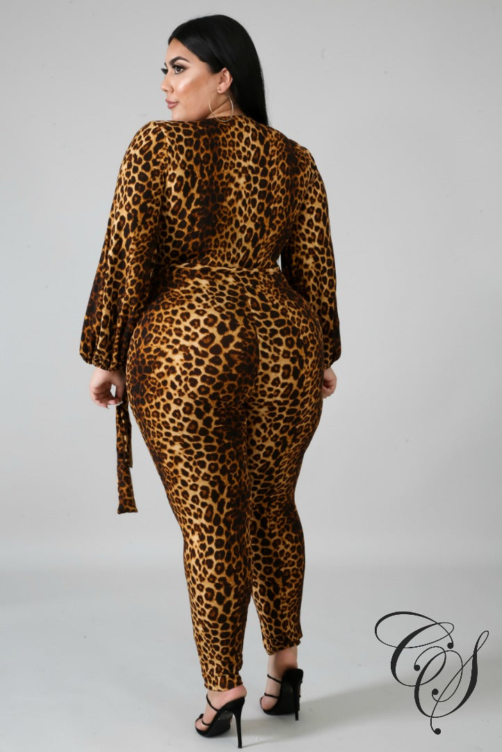 Lennox Leopard Print Jumpsuit, Jumpsuit - Designs By Cece Symoné