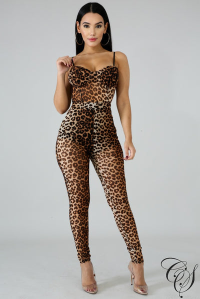 Mahisha Fierce Spots Jumpsuit, Jumpsuit - Designs By Cece Symoné