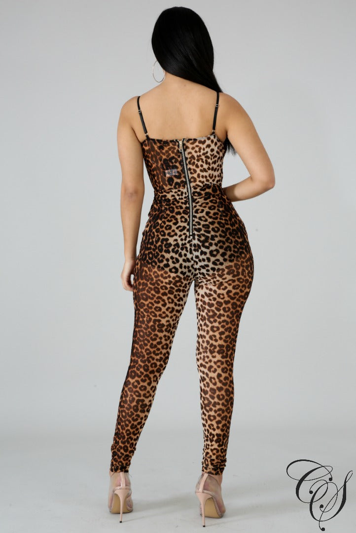Mahisha Fierce Spots Jumpsuit, Jumpsuit - Designs By Cece Symoné