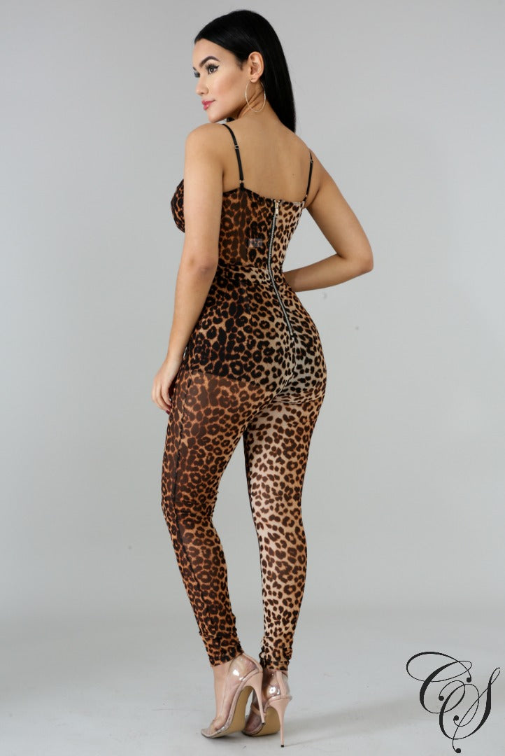 Mahisha Fierce Spots Jumpsuit, Jumpsuit - Designs By Cece Symoné
