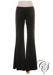 Maria Vegan Suede Flare Pant, Pants - Designs By Cece Symoné
