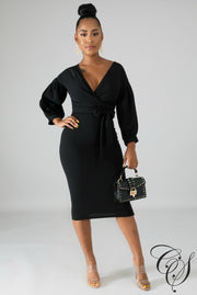 Meagan Indulging Midi Dress, Dresses - Designs By Cece Symoné