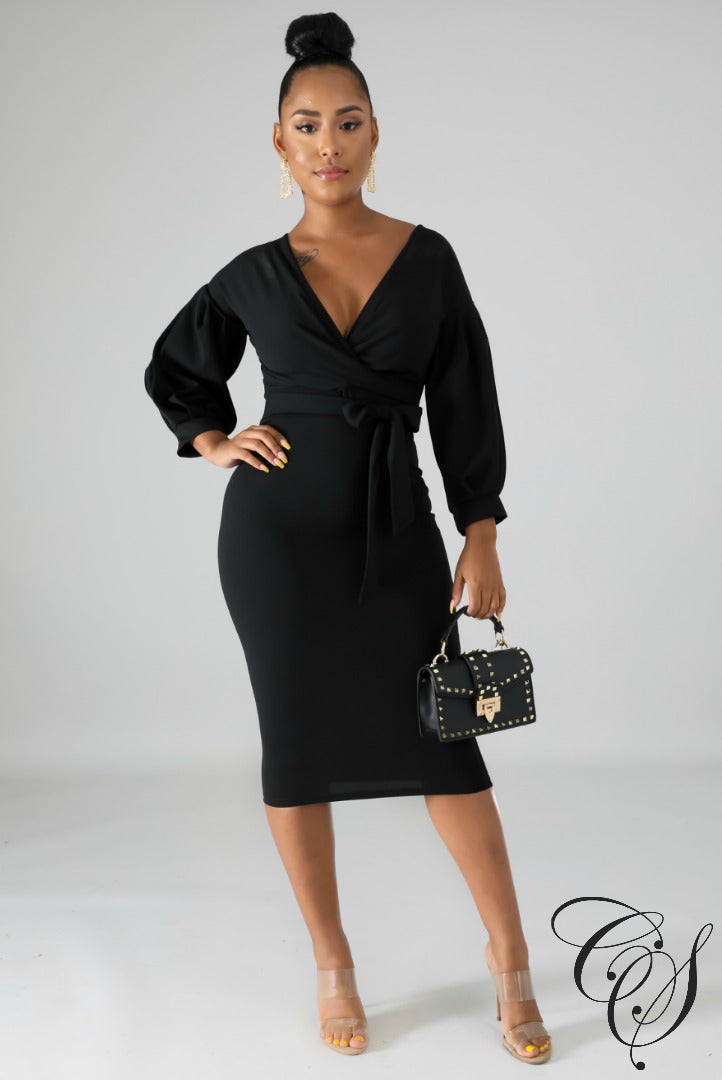 Meagan Indulging Midi Dress, Dresses - Designs By Cece Symoné