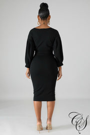 Meagan Indulging Midi Dress, Dresses - Designs By Cece Symoné