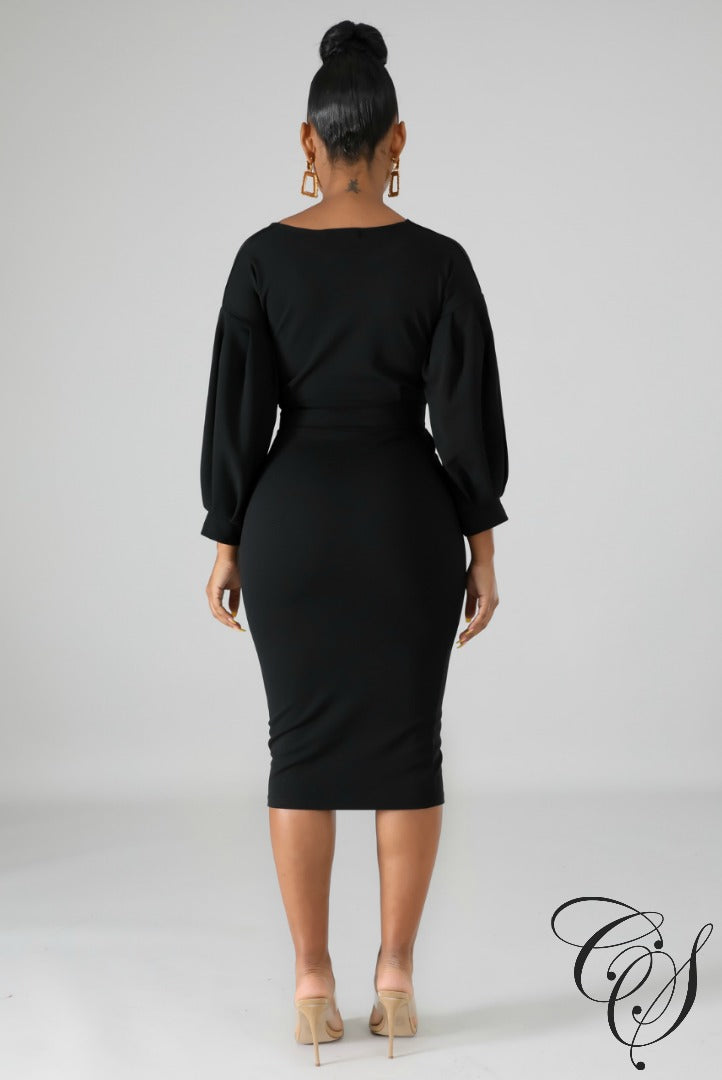 Meagan Indulging Midi Dress, Dresses - Designs By Cece Symoné