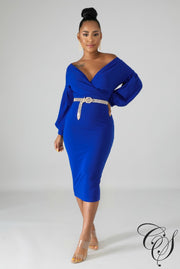 Meagan Indulging Midi Dress, Dresses - Designs By Cece Symoné