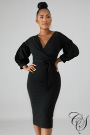 Meagan Indulging Midi Dress, Dresses - Designs By Cece Symoné