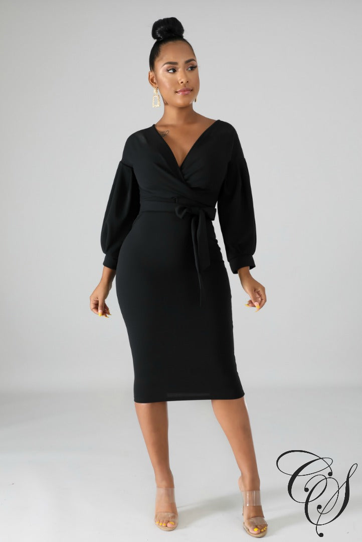 Meagan Indulging Midi Dress, Dresses - Designs By Cece Symoné