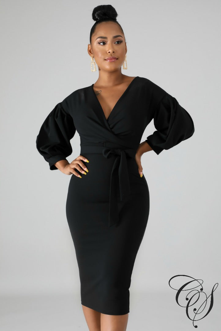 Meagan Indulging Midi Dress, Dresses - Designs By Cece Symoné