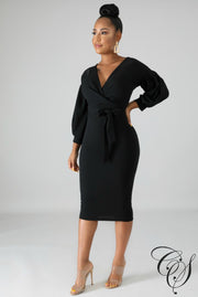 Meagan Indulging Midi Dress, Dresses - Designs By Cece Symoné