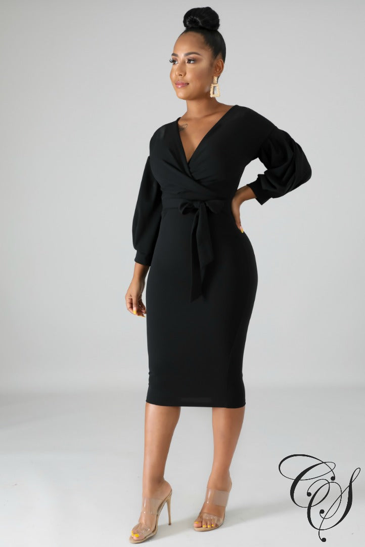 Meagan Indulging Midi Dress, Dresses - Designs By Cece Symoné