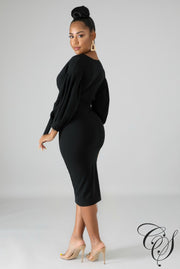 Meagan Indulging Midi Dress, Dresses - Designs By Cece Symoné