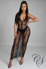 Mia Crochet Swimming Cover Up